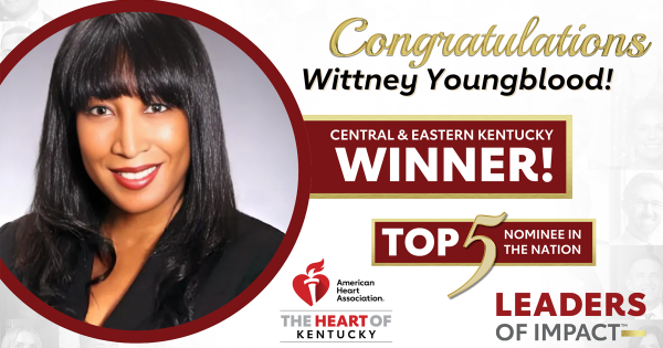 Congratulations Wittney Youngblood!